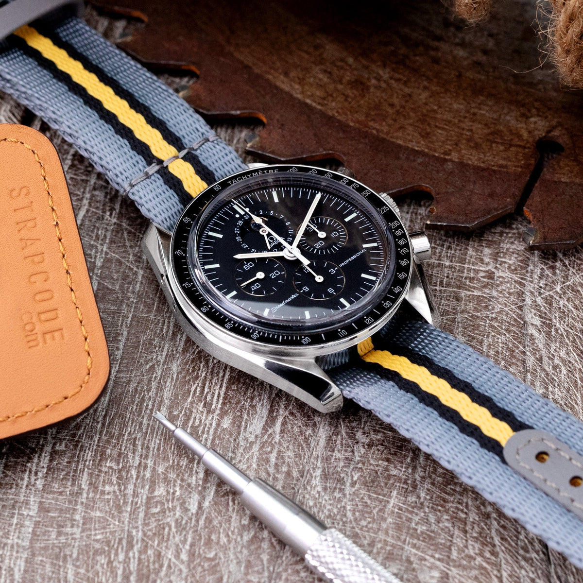 Omega Speedmaster Professional Moonphase 3576.50.00 Strapcode Watch Bands