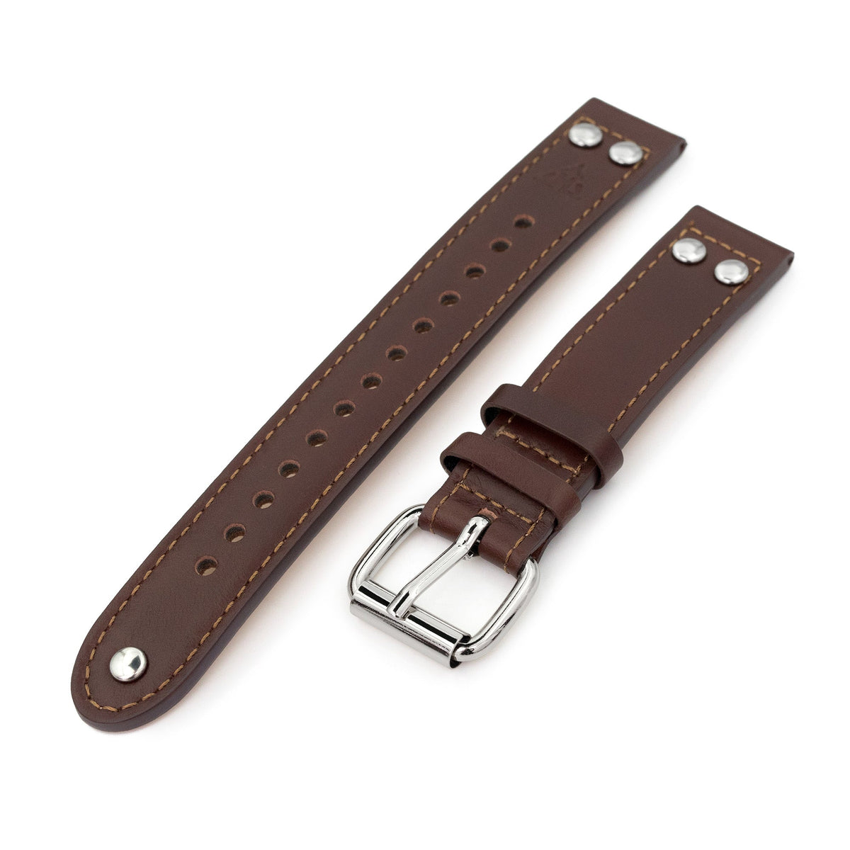 The Nav-39 2-Piece Leather Watch Band by HAVESTON Straps Strapcode watch bands