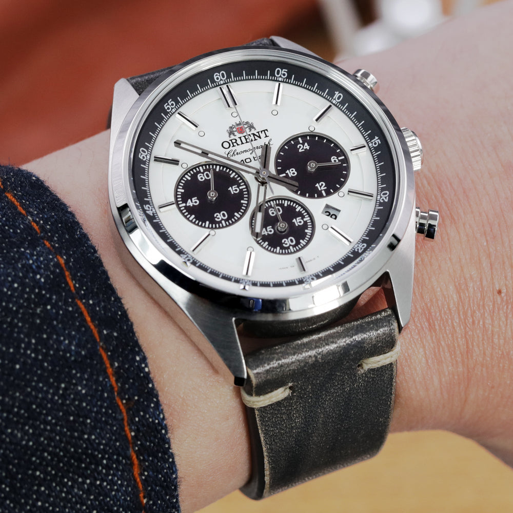 Unique Quality Leather 22 mm Watch Strap DT2033-D_K0013818 main image 1