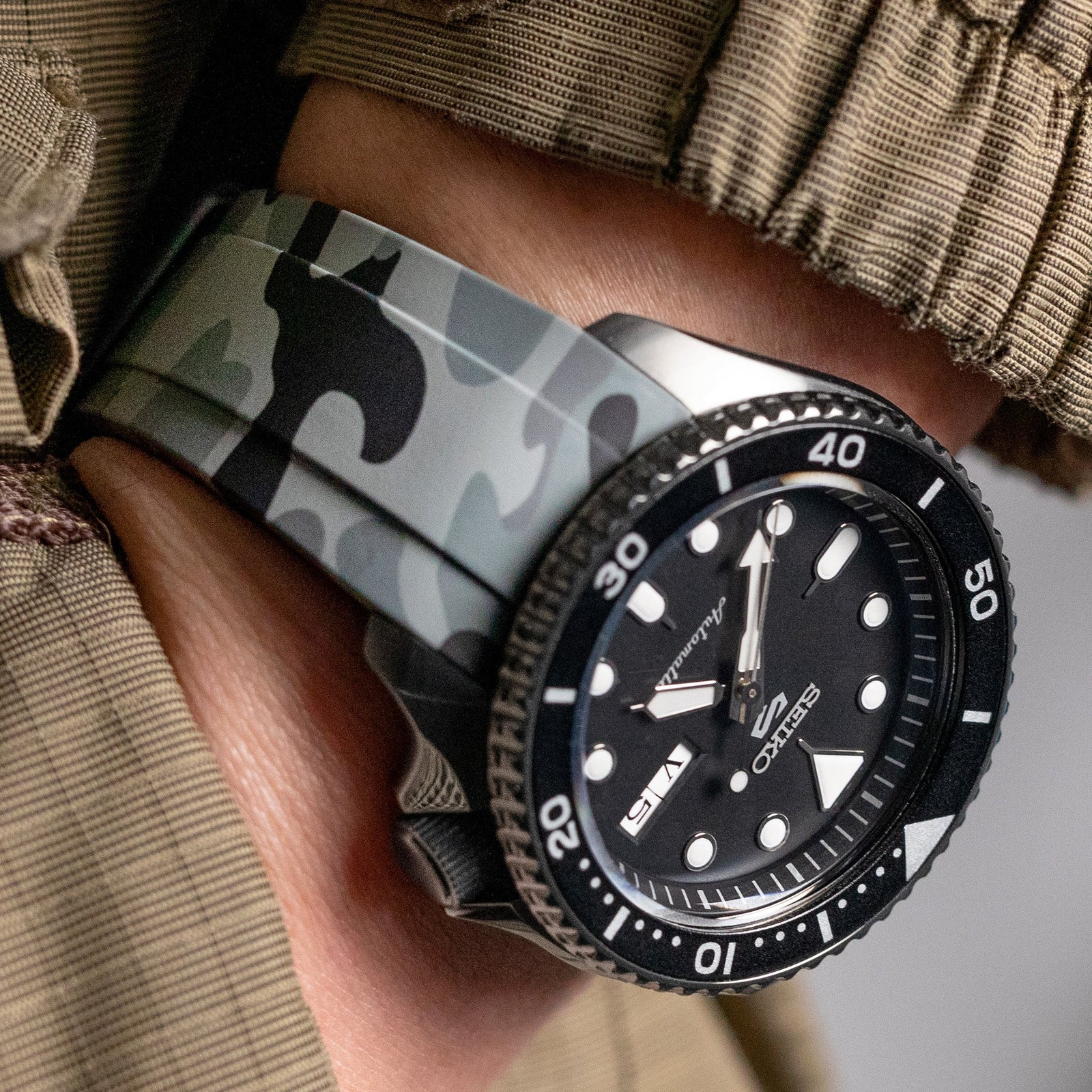 seiko camouflage