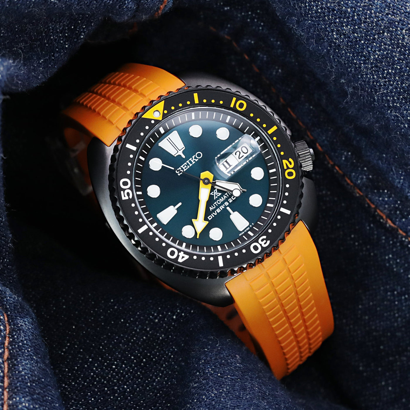 Crafter Blue for Seiko new Turtles Strapcode