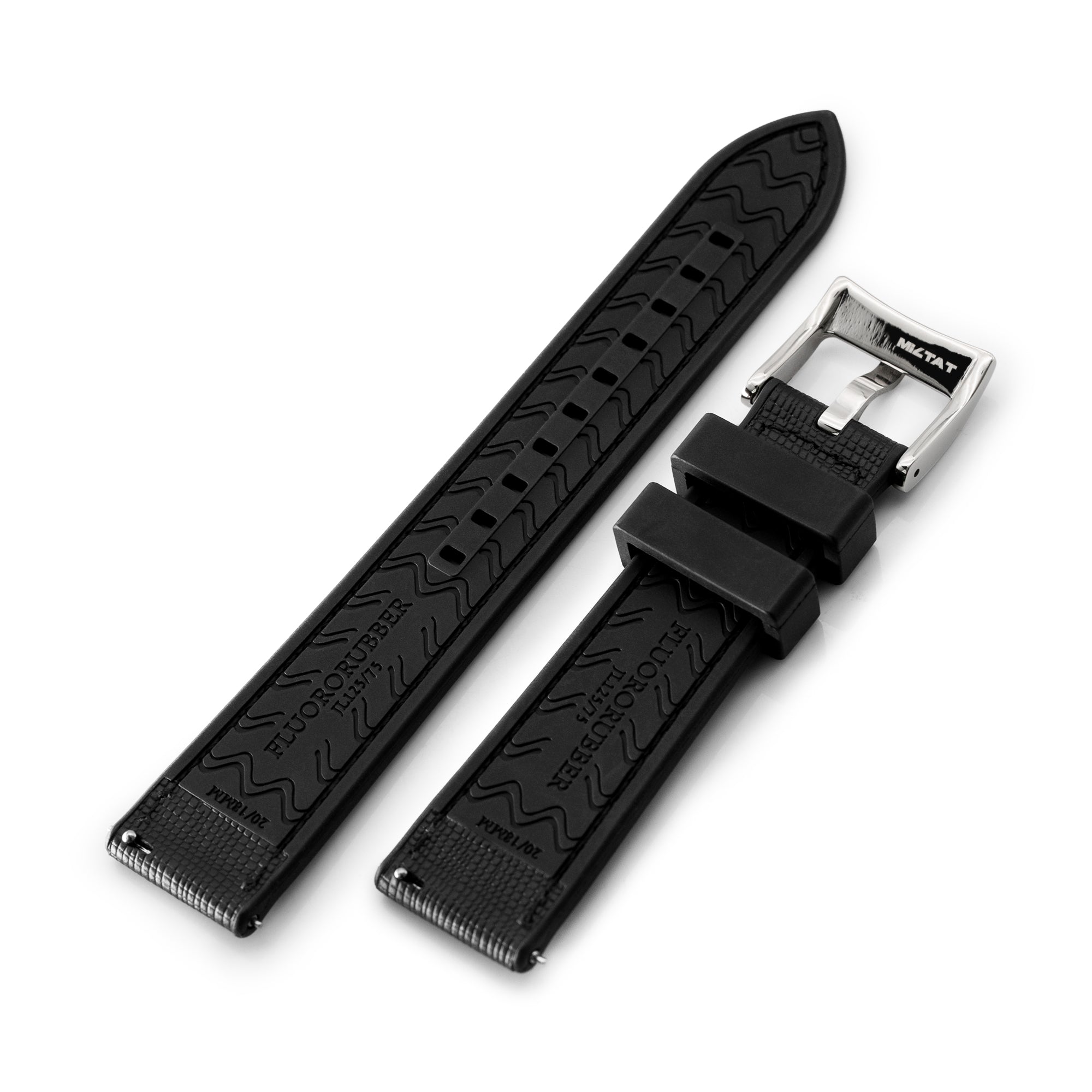 Universal Lug Watchband, Straight End Watchband, Rubber Watchband, Quick Release Rubber, Quick