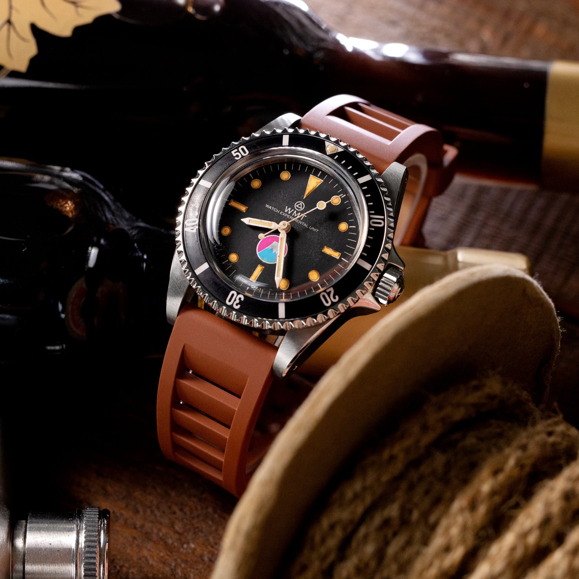 Royal Marine - Aged Fuji Version / ANZIANO Strapcode Watch Bands