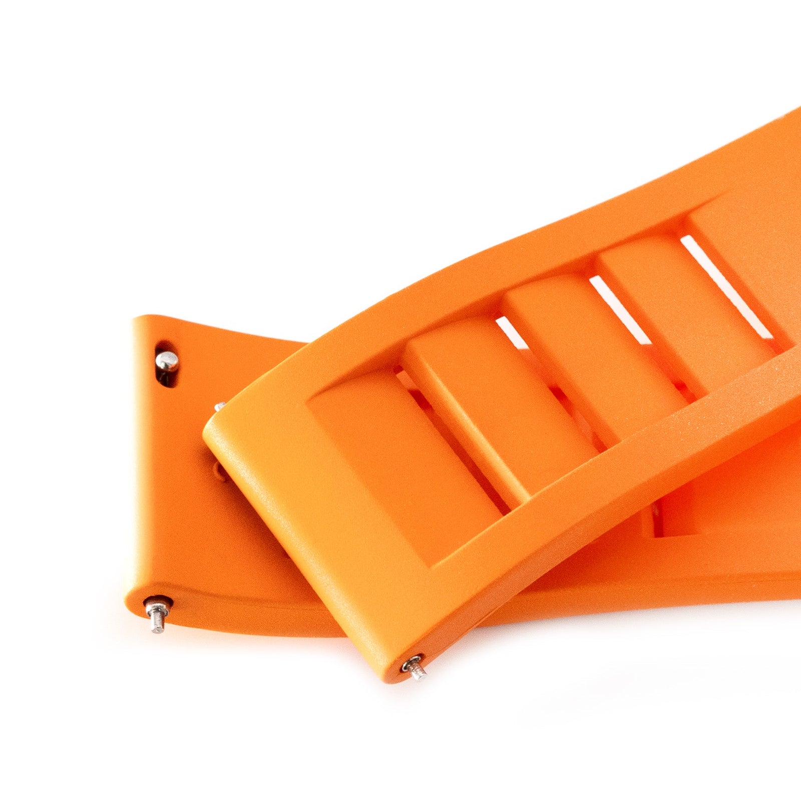 Orange RM Vented FKM Quick Release Rubber Strap 20mm | Strapcode