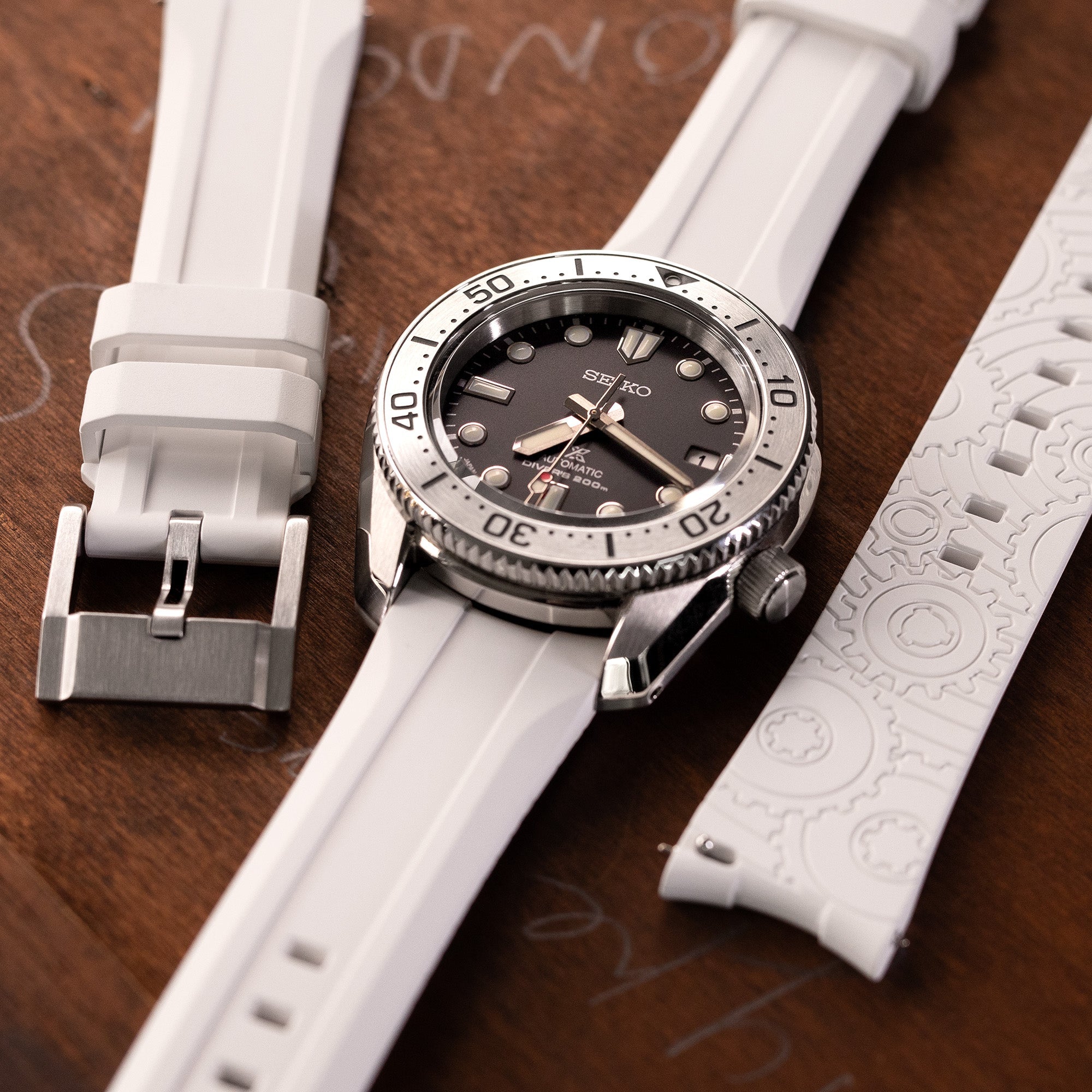 Seiko Prospex Automatic 1968 Diver Baby Marinemaster SPB185 Strapcode watch bands
