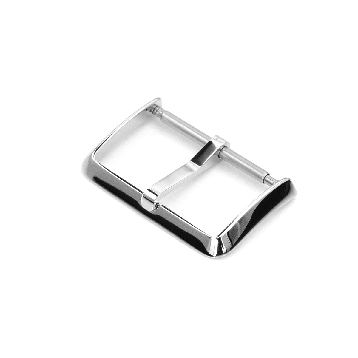 Polished Classic Pin Buckle #65, 16, 18, 20, 21, 22 or 23 mm Strapcode watch bands