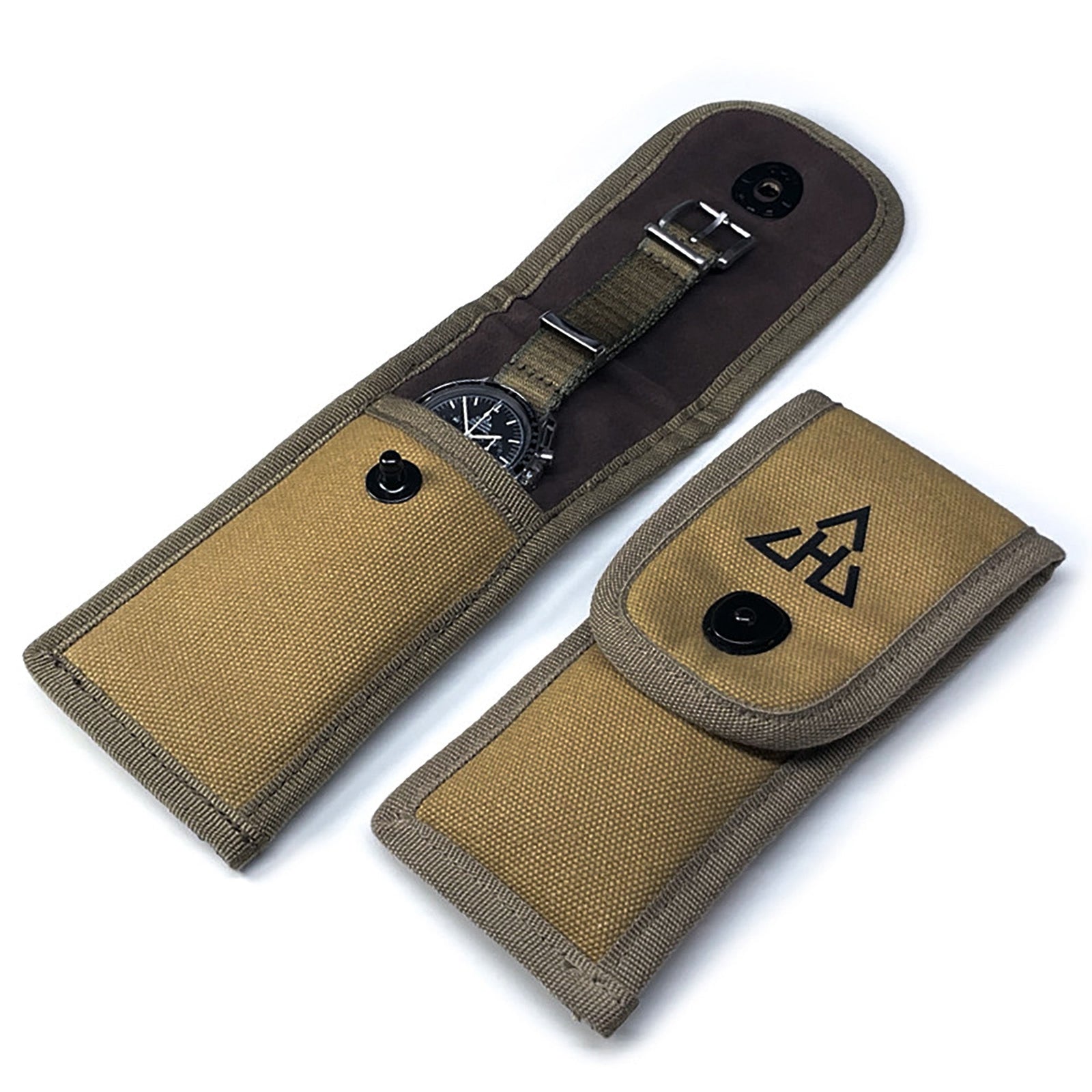 The M-1937 Khaki Watch Stowage Pouch WSP by HAVESTON Straps Strapcode watch bands