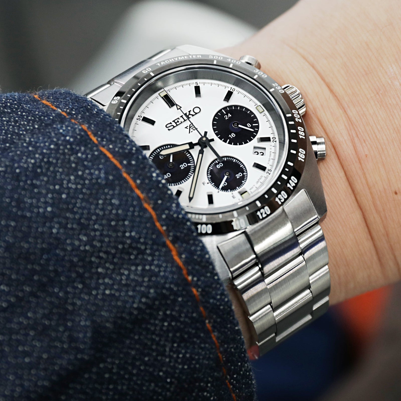 全信頼を寄せる Seiko SSC813P1 Strapcode | Bands Watch Boyer O End Curved アイドルグッズ