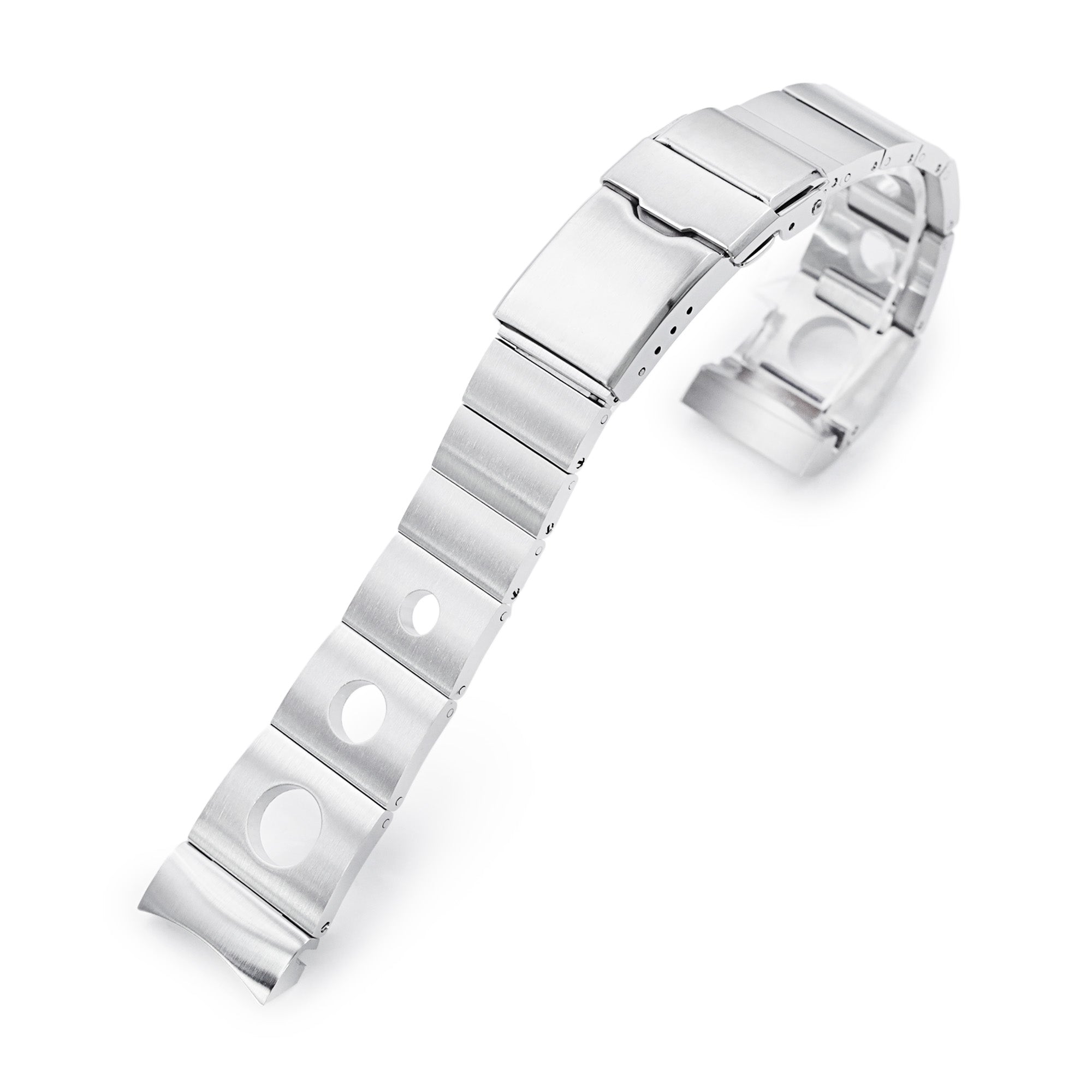 Strapcode Watch Bracelet 22mm Rollball 316L Stainless Steel Watch