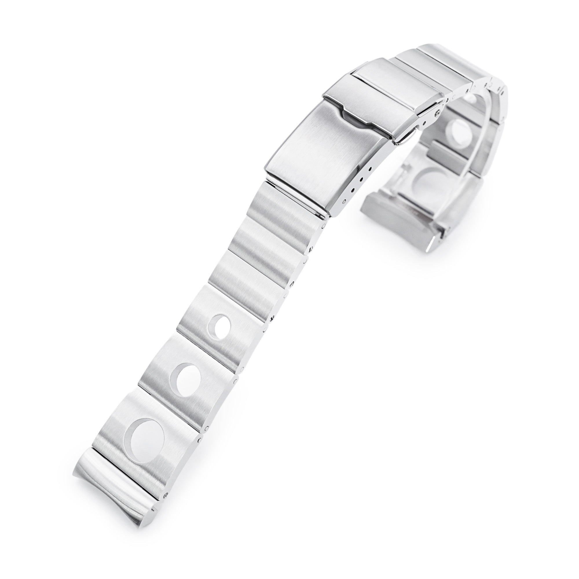 Strapcode Watch Bracelet 22mm Rollball 316L Stainless Steel Watch