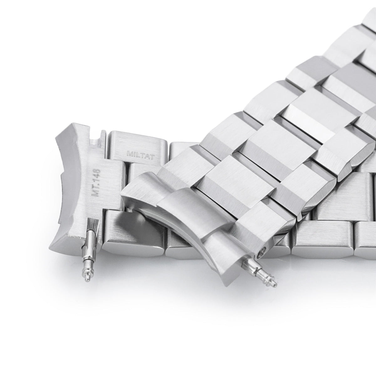 20mm Hexad III Watch Band for Omega Seamaster 42mm, 316L Stainless Steel Brushed V-Clasp Strapcode Watch Bands