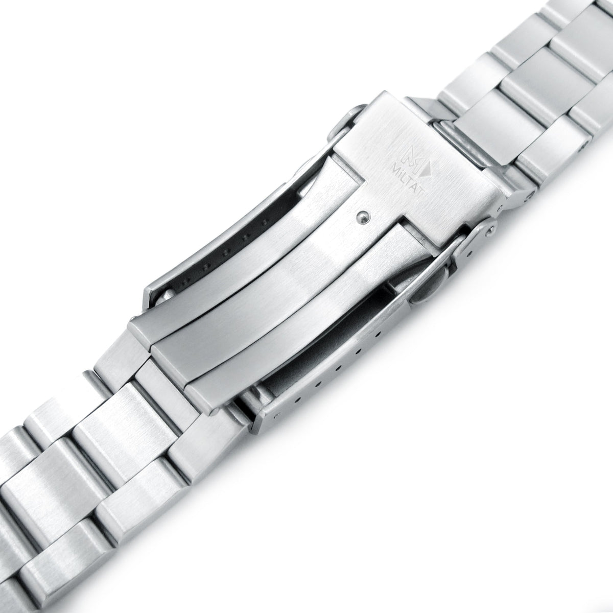 20mm Super Boyer for Seiko Alpinist SARB017 V-Clasp Brushed Strapcode watch bands