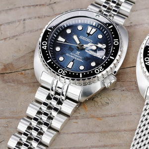 On the Wrist, from off the Cuff: Strapcode – Super Jubilee for Seiko SRP  Turtle Reissue 