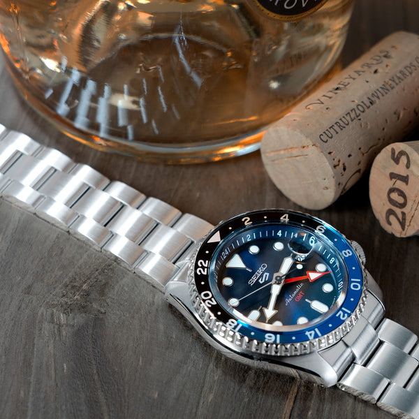 Seiko GMT SSK001 Curved End O Boyer Watch Bands | Strapcode