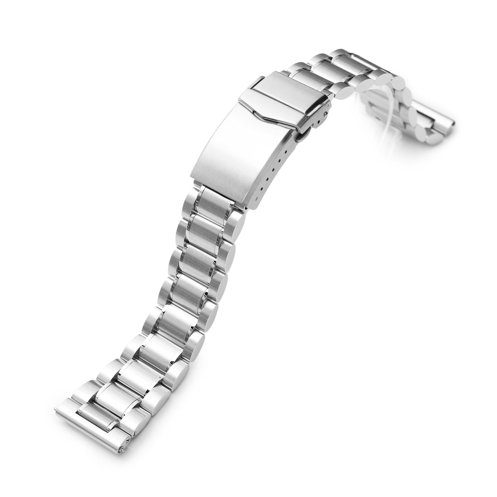 Metal Bracelet Q.R. Pull-Twist adjustment - Strapcode