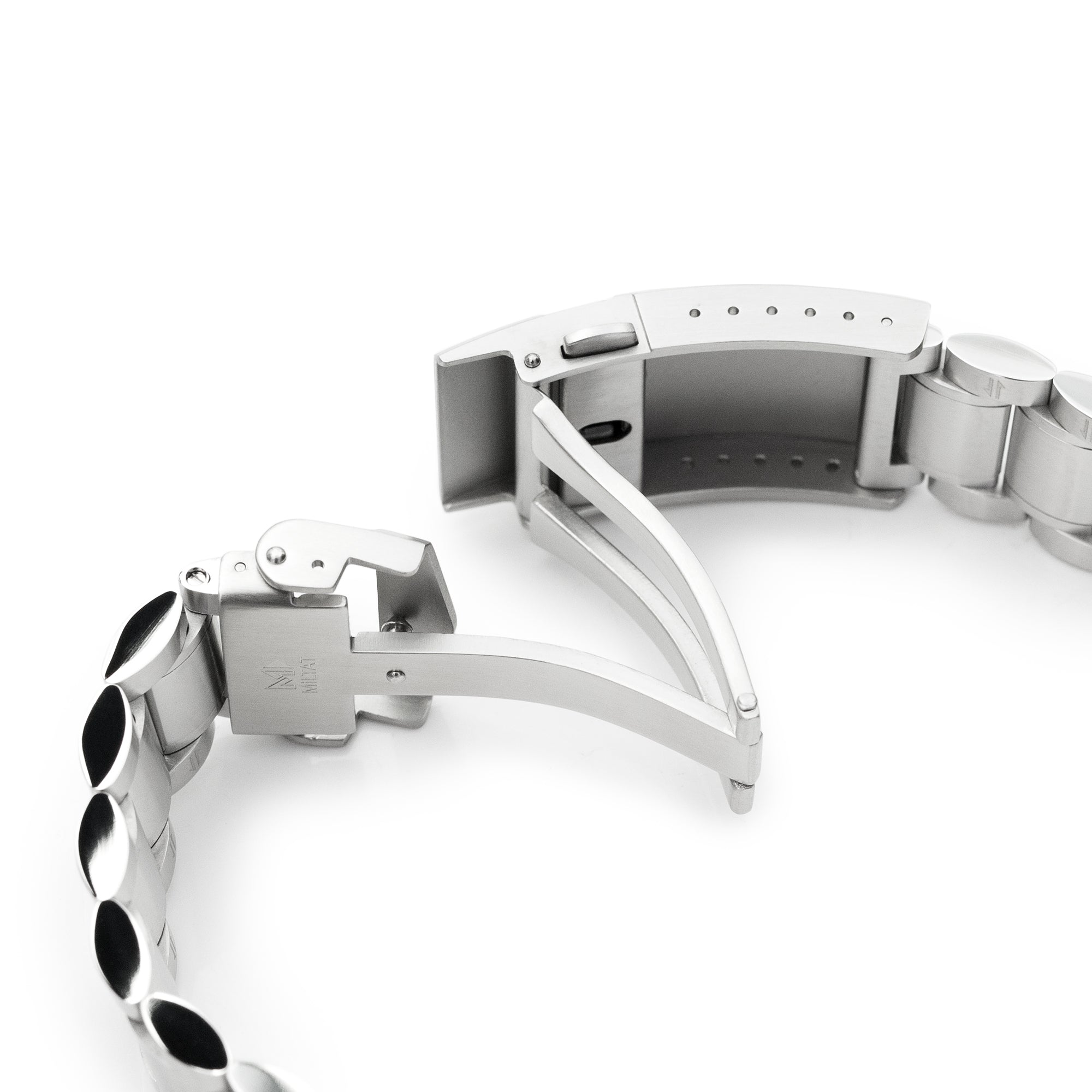 Entwine (PT) QR for Straight End Brushed and Polished Strapcode Watch Bands