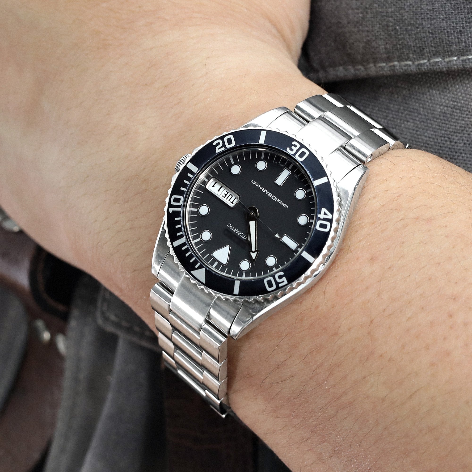 ア*サ様 SEIKO ダイバーズウォッチ SKX023 約37mm ラグ20mm strapcode-watch-bands-