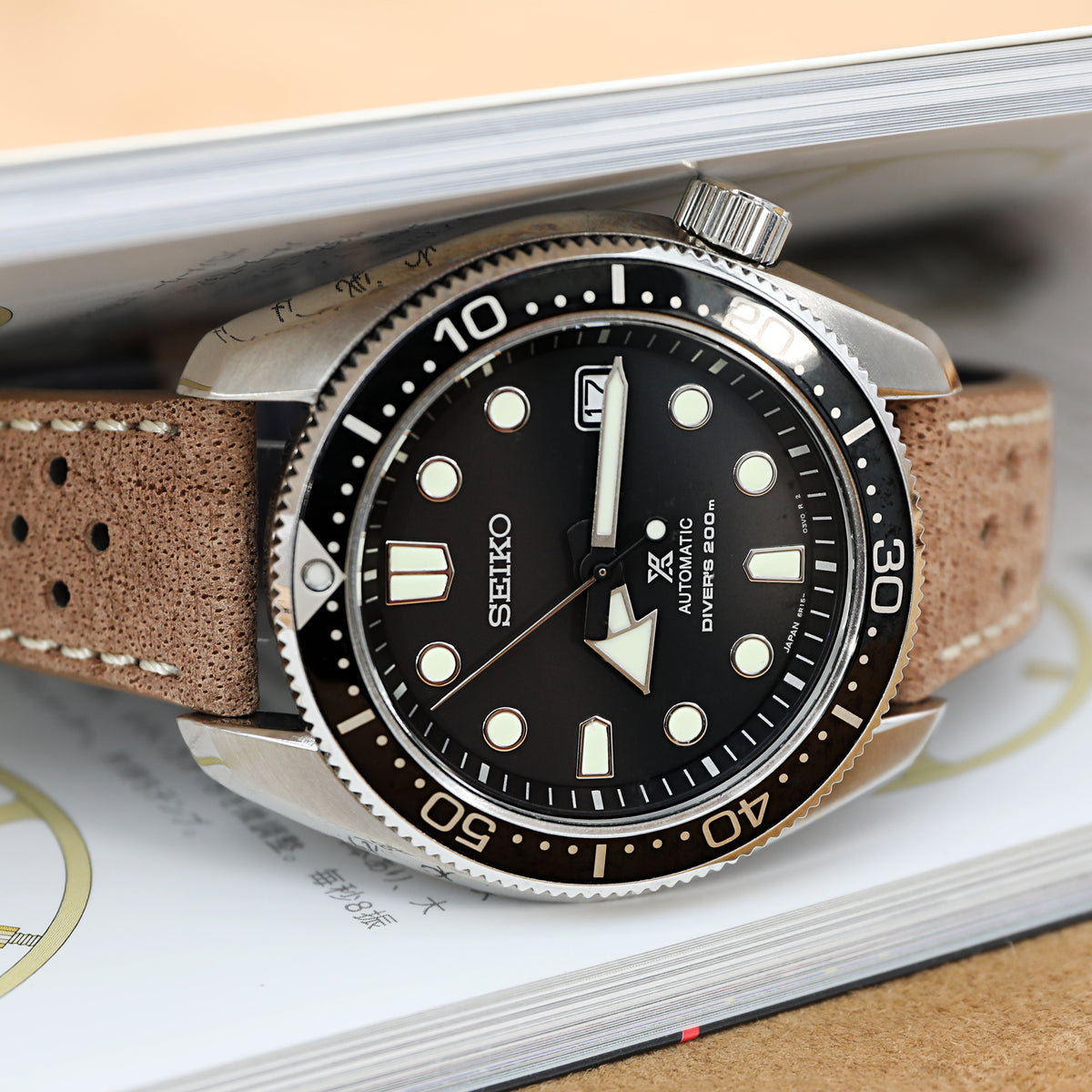 Seiko Baby MM SBDC061 (SPB077) Prospex 200M Automatic Black Strapcode Watch Bands