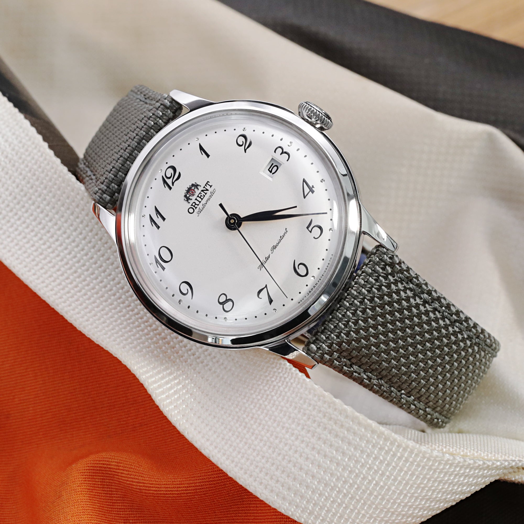 Canvas watch strap, 20 mm, 21 mm, 22 mm.