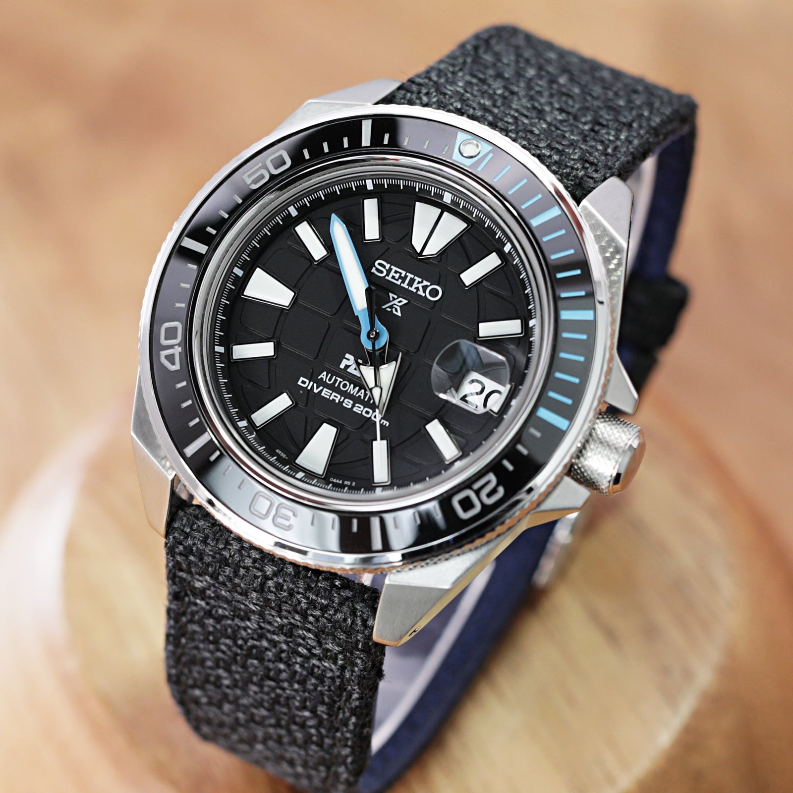 【BAON】[unisex] Nylon Banding String Pigment Bermuda PT Canvas Nylon and Sailcloth Watch Band Page 3 - Strapcode