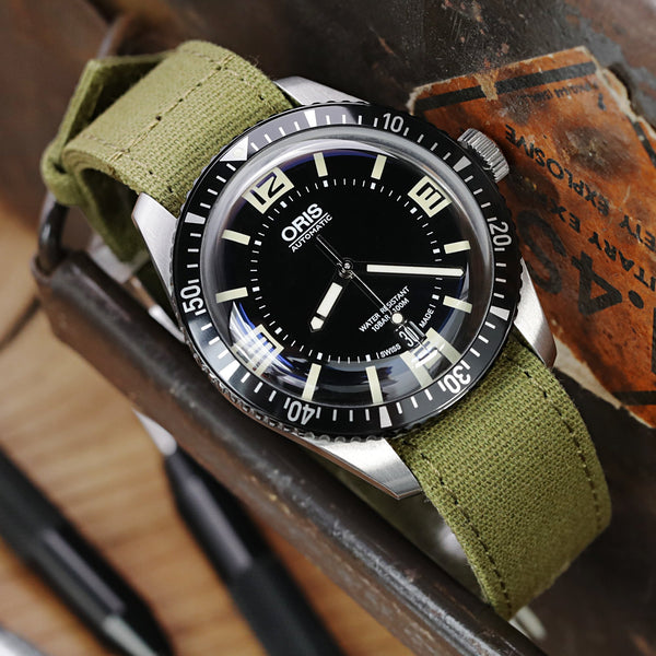 20mm The M-1943C Canvas Strap by HAVESTON Straps