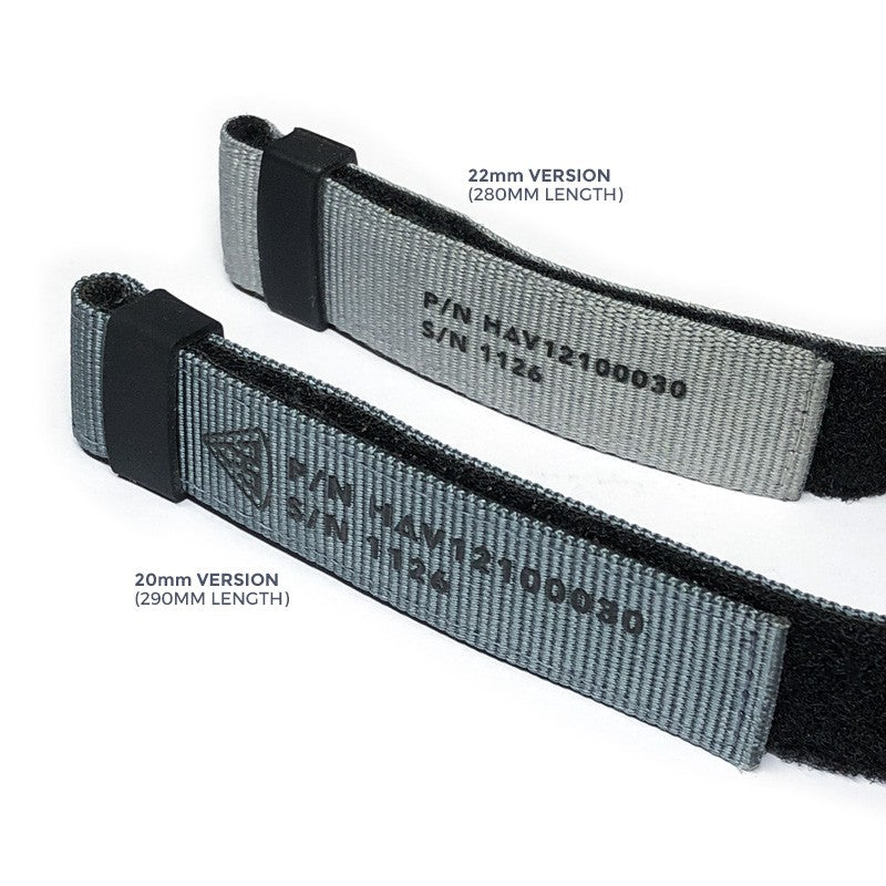 The Lunar Grey IVA Strap by HAVESTON Straps | Strapcode