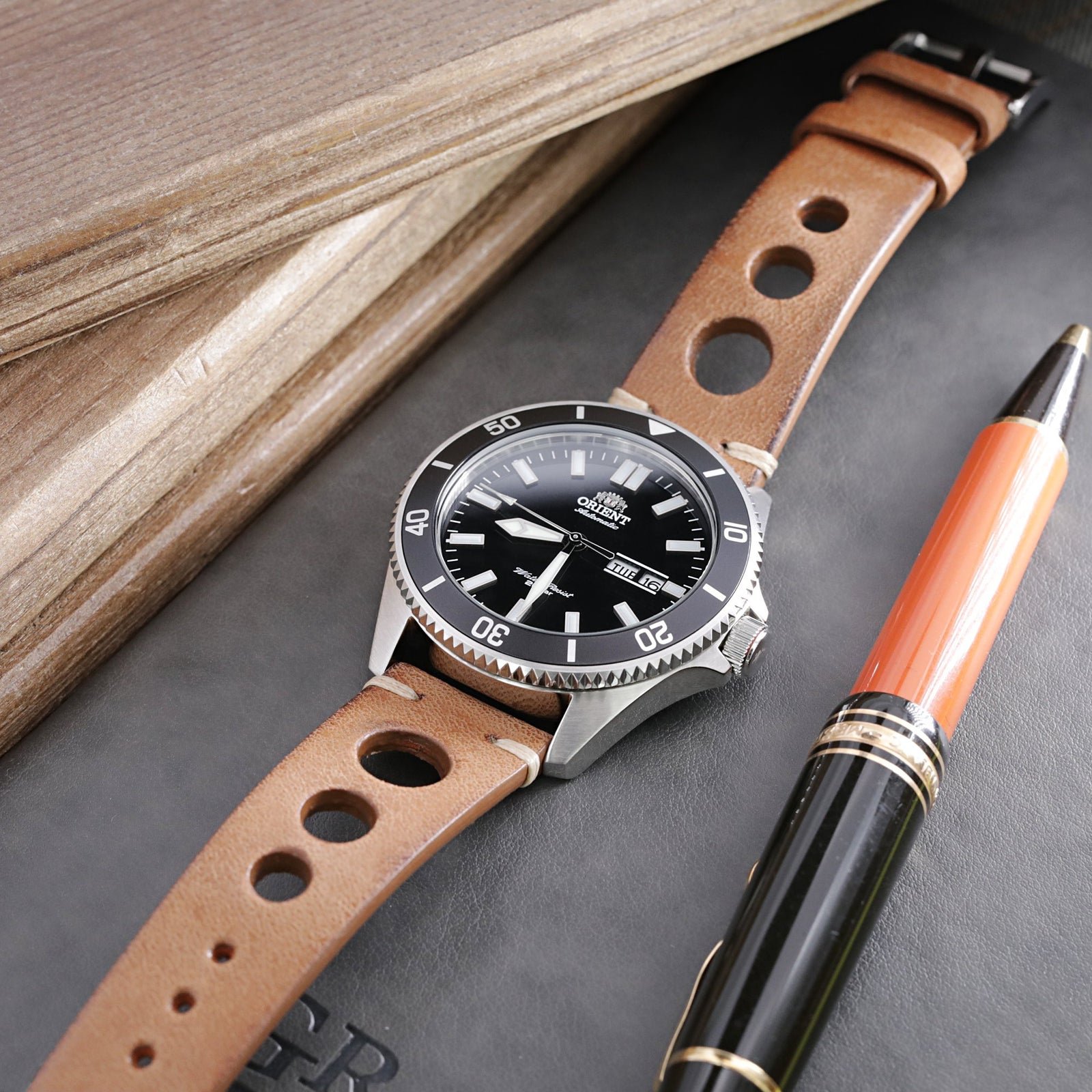 Quick Release 100 Italian Handcrafted Racer Watch Strap Strapcode