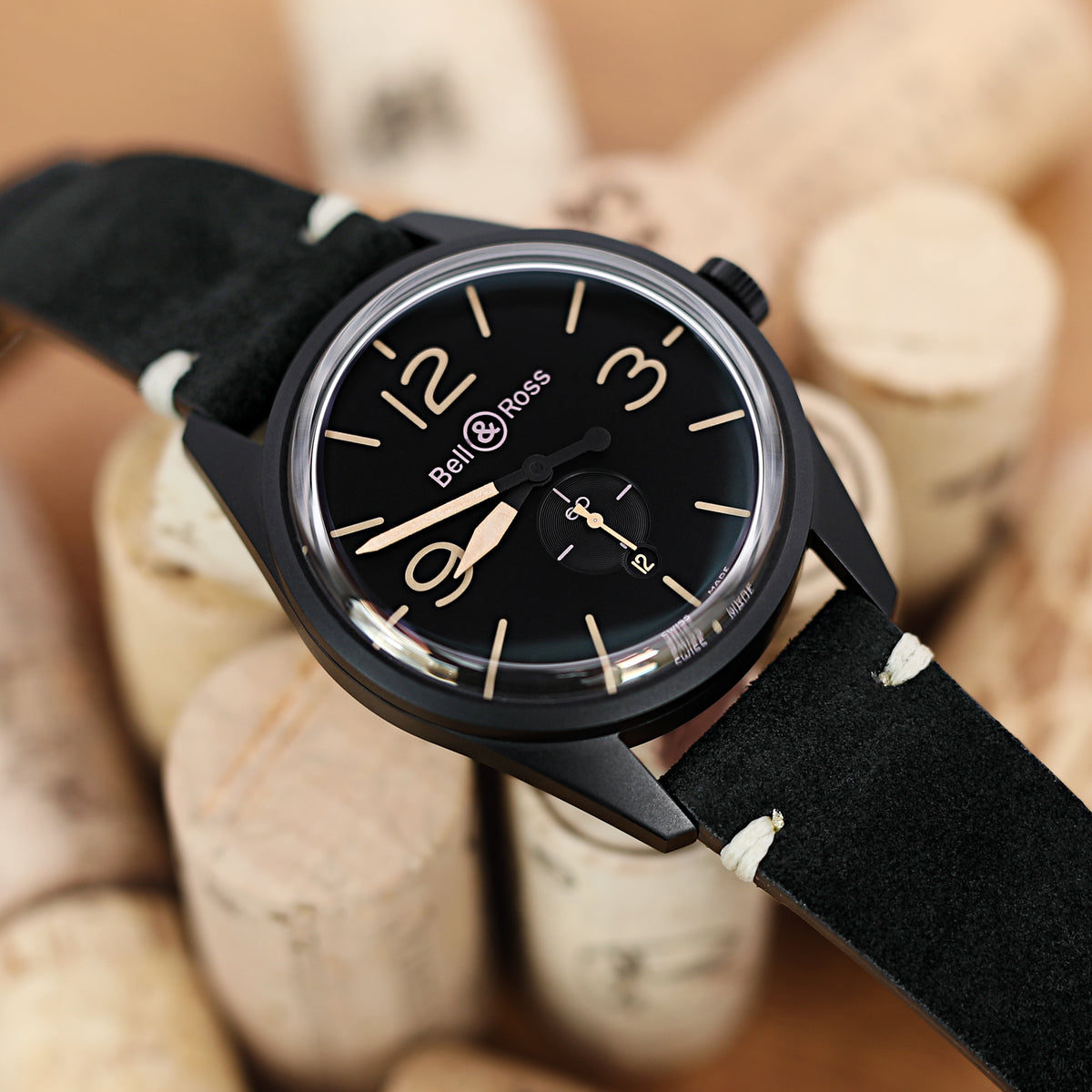 Bell &amp; Ross Heritage BR123-95-SC Strapcode Watch Bands