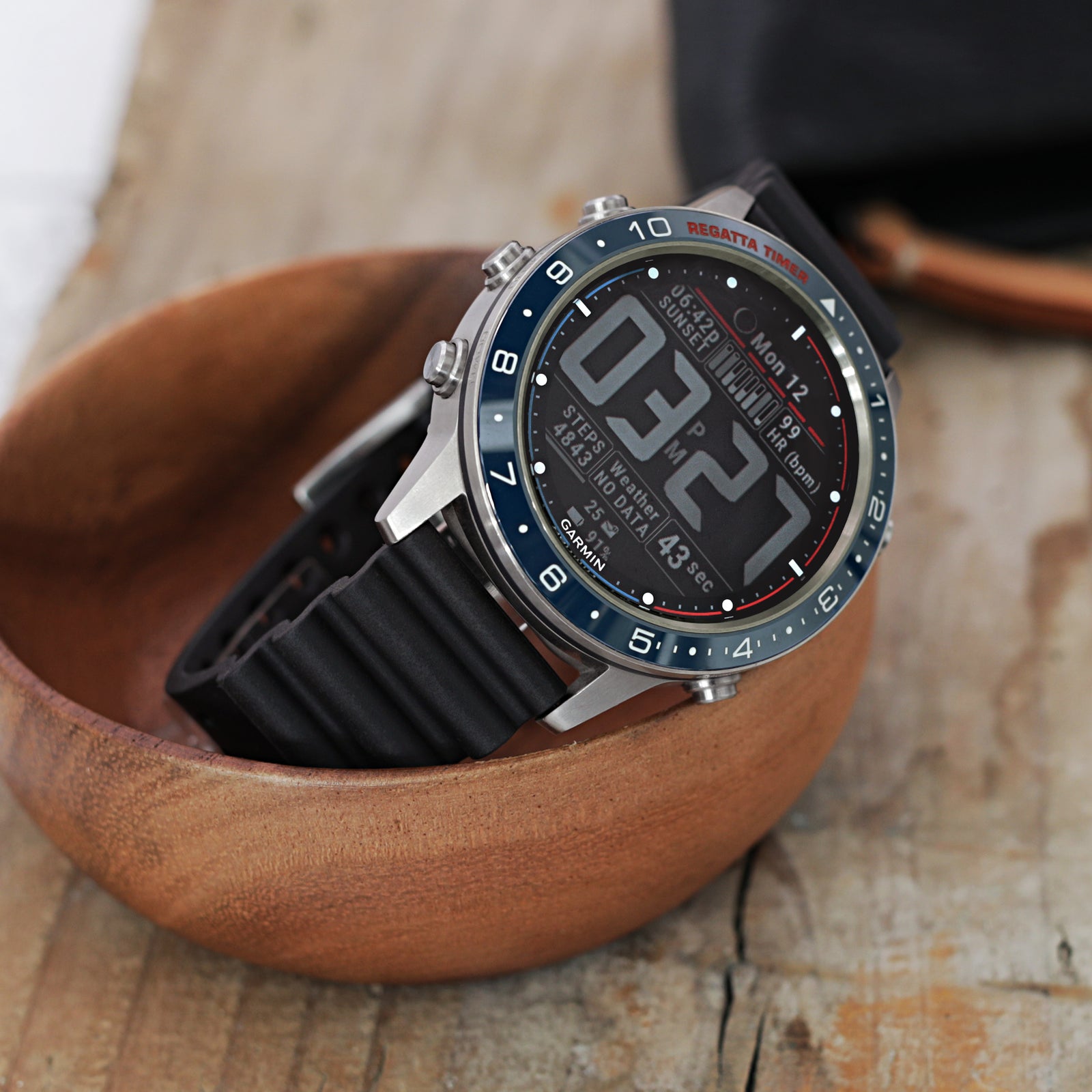 Quick Release Watch Band Black Diver FKM Rubber Strap Strapcode