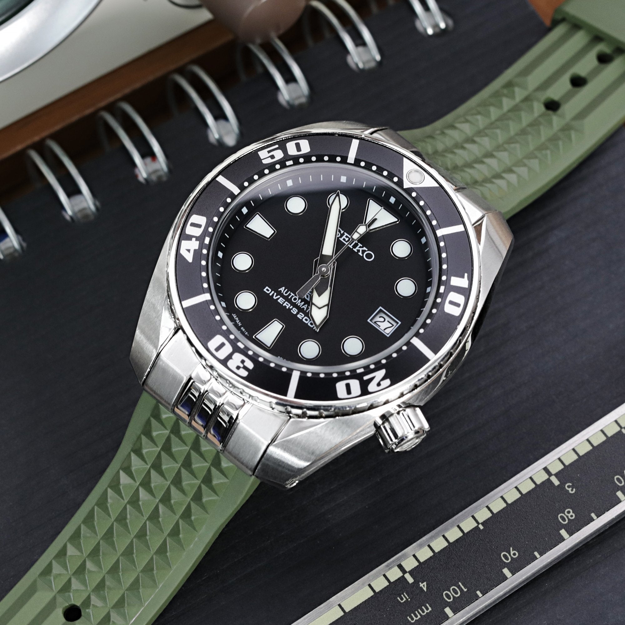 Wholesale OEM Rubber 23 mm Watch Band AR0658_K0020401 main image 1