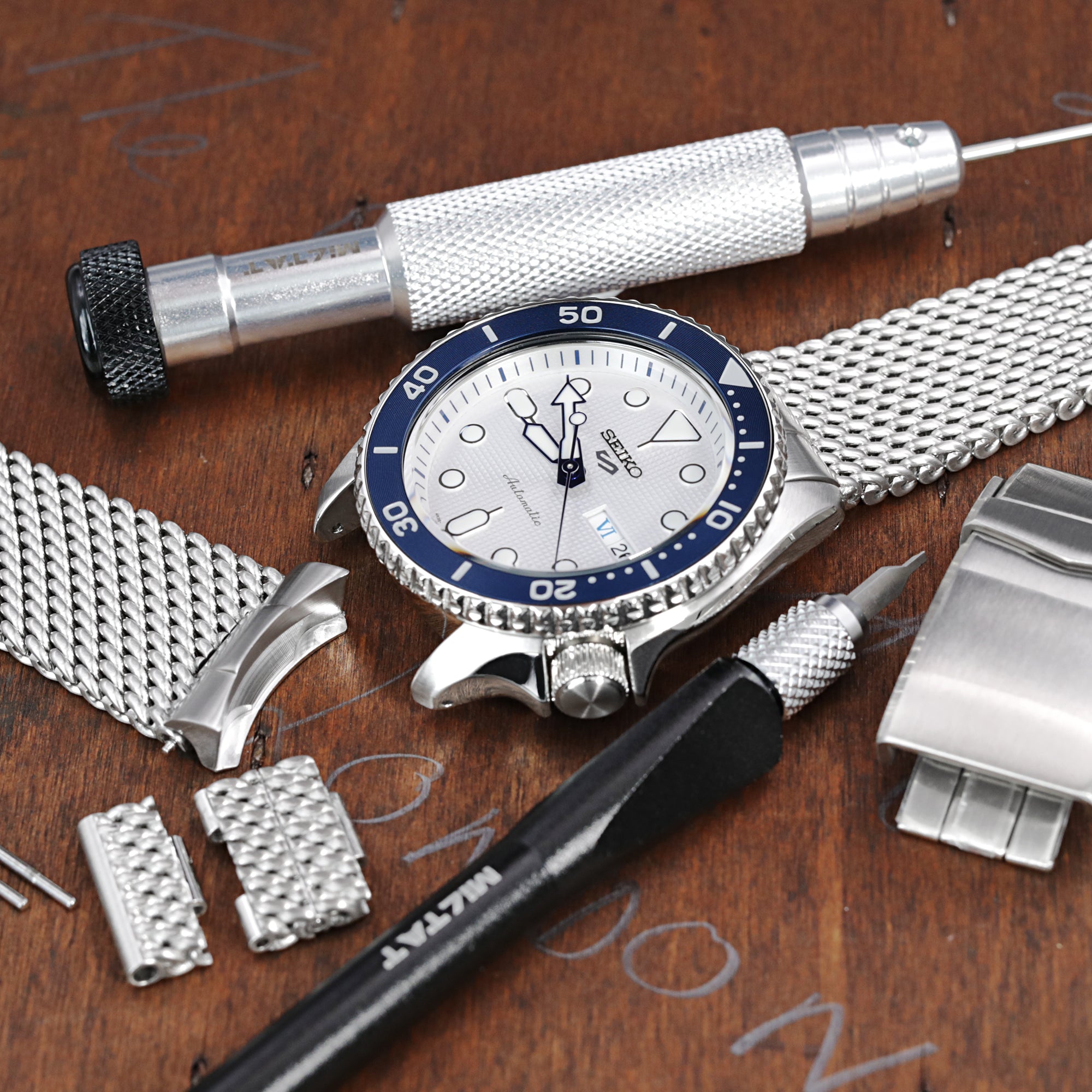 VERO TITANIO PER NUOVO Apple Watch Ultra 49mm Bracciale Metallo Cinturino Orologio Cinturino - Foto 10