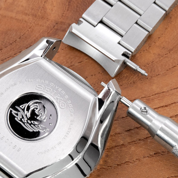 Watch Strap Remove Links Seiko Bracelet Stainless Steel How To