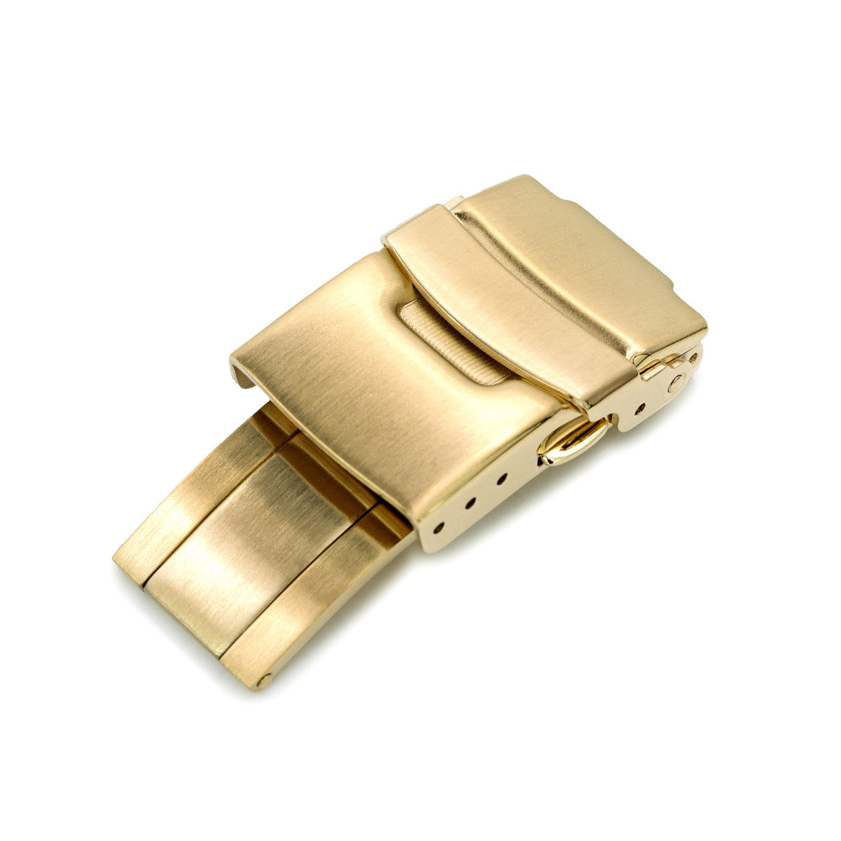 Filla del subbuglio a doppio blocco a doppio blocco del blocco del blocco del blocco del blocco di bloccaggio, oro spazzolato oro spazzolato