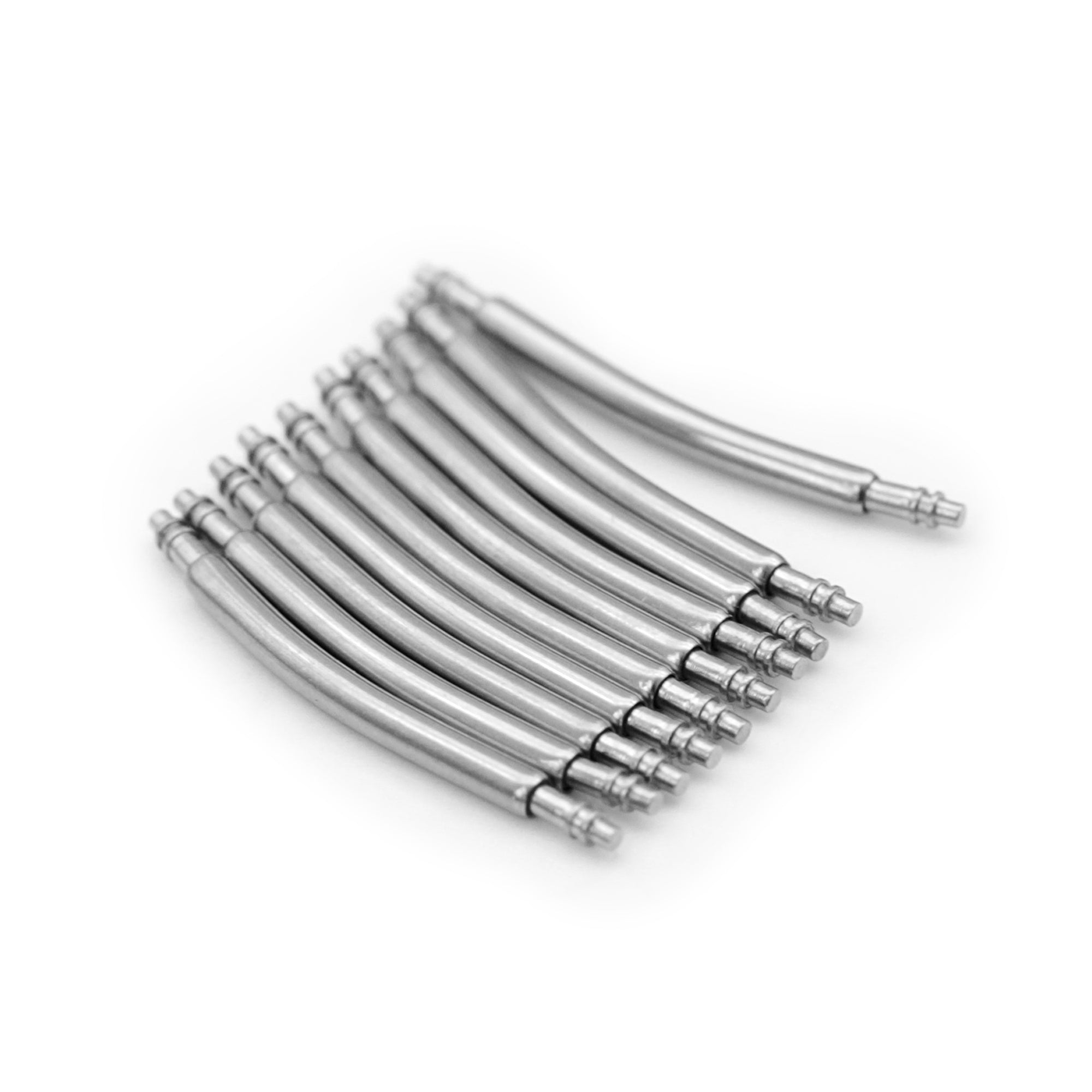 Barre a molla curve doppie spalle 1.50mm di diametro. (confezione da 20 pezzi) 