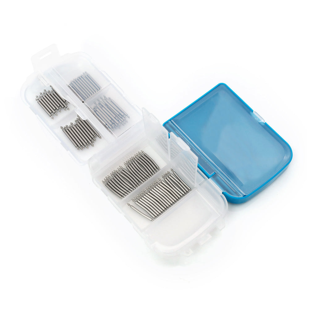 Watch Band Spring Bar, 20mm and 22mm Curve watch strap pins Graded Box