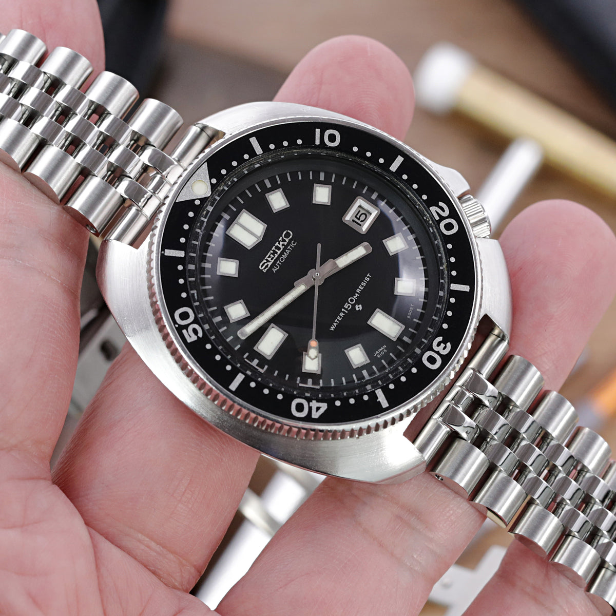 Horloge Seiko fantasieband met oa cubanlink en diamanten - De Goud Winkel Horloge Seiko fantasieband met oa cubanlink en diamanten - De Goud Winkel