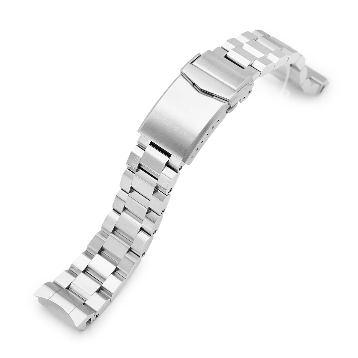 20mm Hexad Watch Band for Seiko MM300 Prospex Marinemaster SBDX001, 316L Stainless Steel V-Clasp Button Double Lock Strapcode Watch Bands