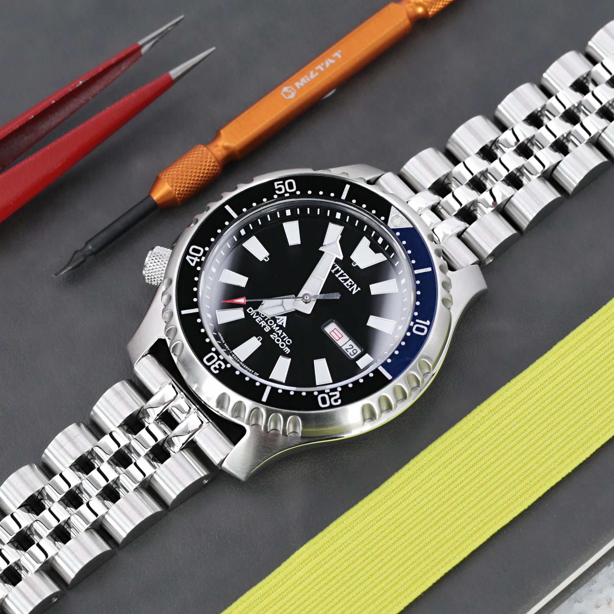 20mm jubilee watch band Outlet