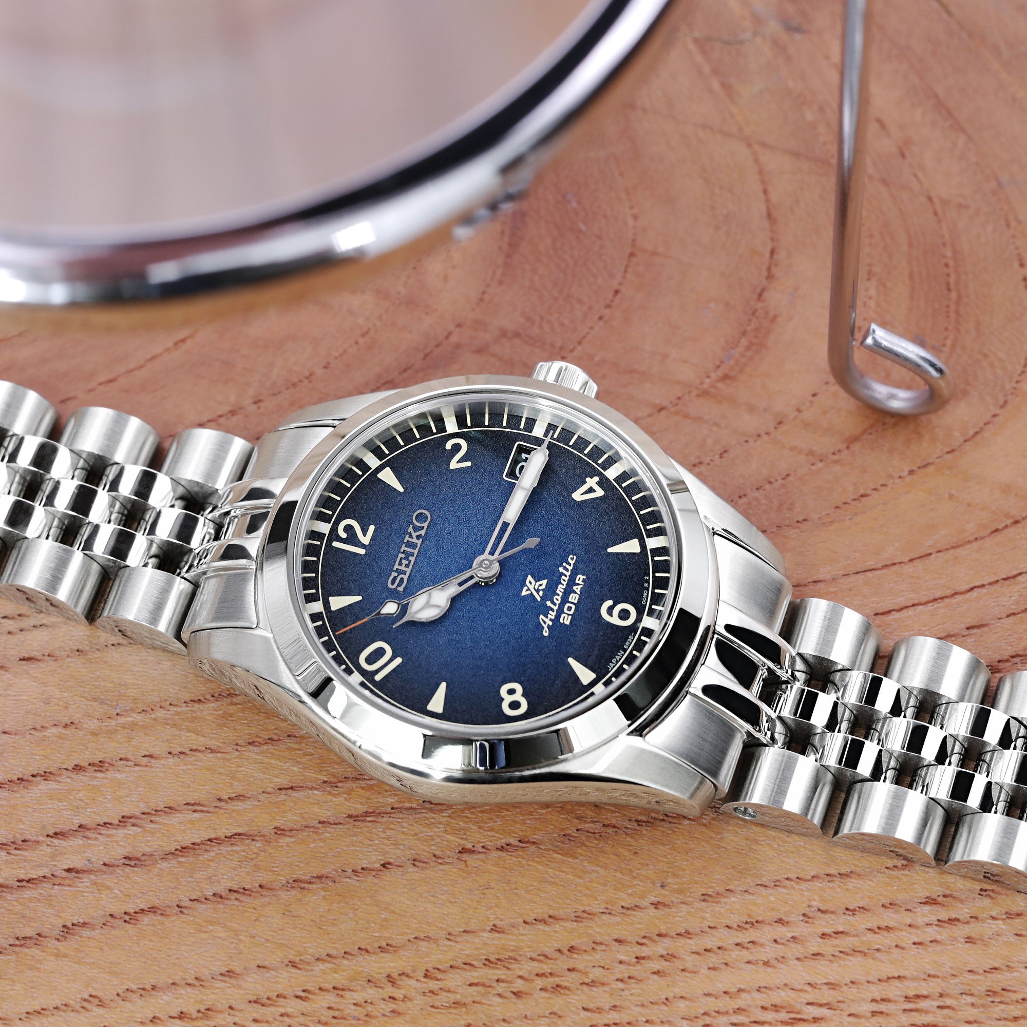 Strapcode Angus-J Louis 316L Stainless Steel Watch Bracelet