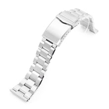 20mm Hexad III QR Watch Band Straight End Quick Release, 316L Stainless Steel Brushed V-Clasp Strapcode Watch Bands