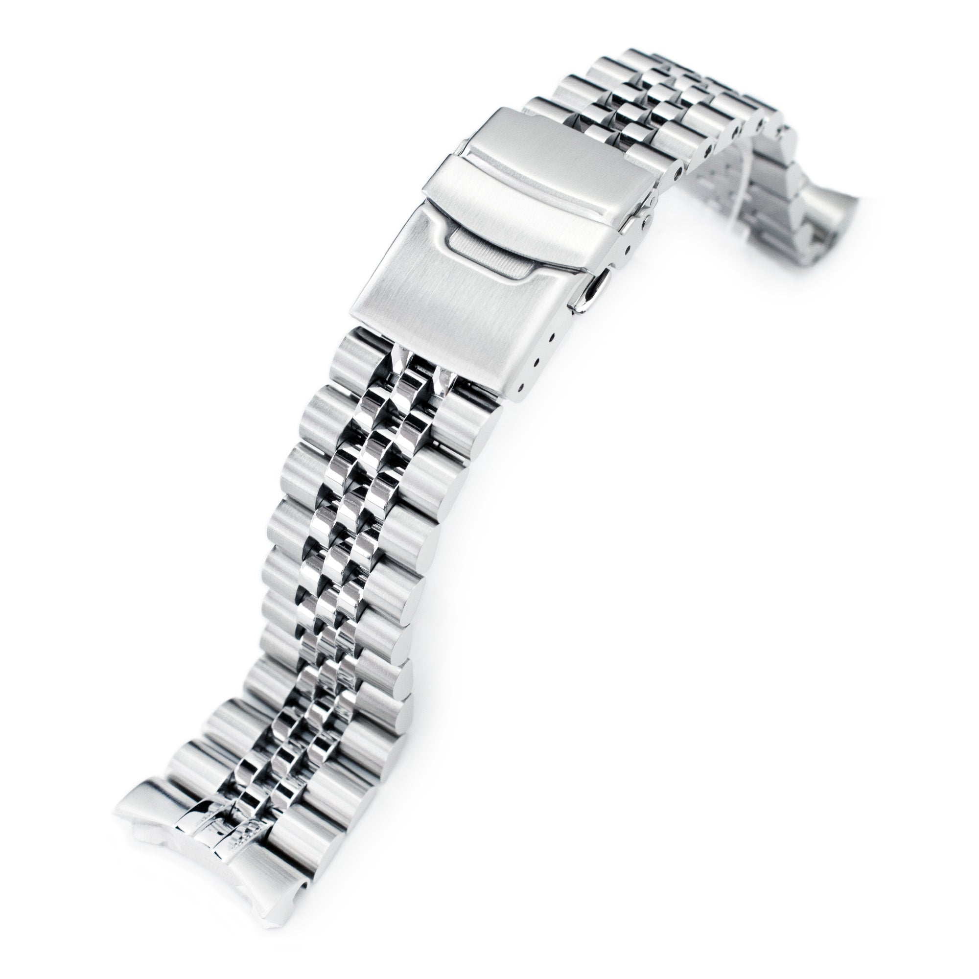22mm Seiko SKX007 Watch Band Super-J Louis JUB 316L Stainless Steel -  Strapcode