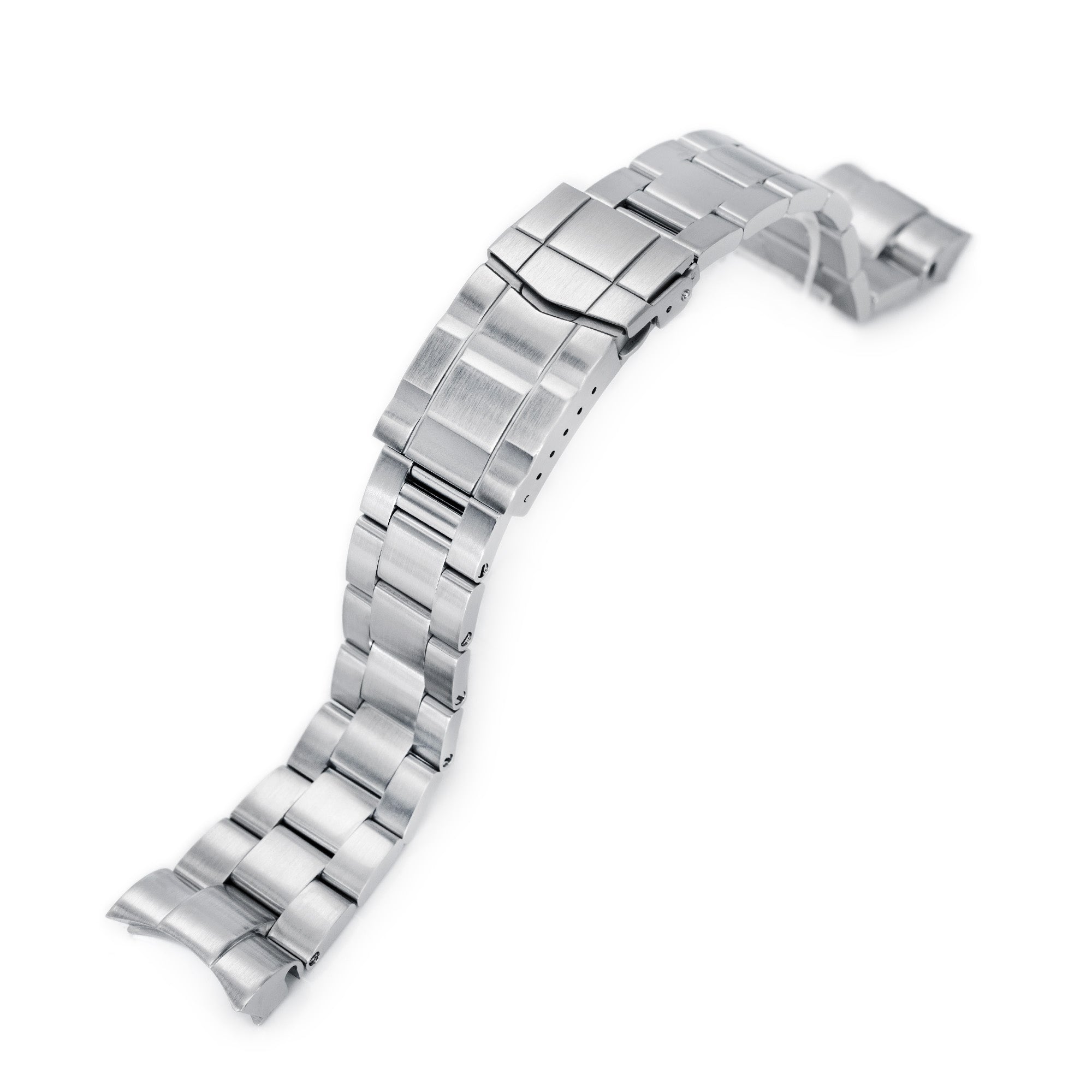 22mm Super-O Boyer Watch Band for TUD BB, 316L Stainless Steel Brushed SUB Clasp Strapcode Watch Bands