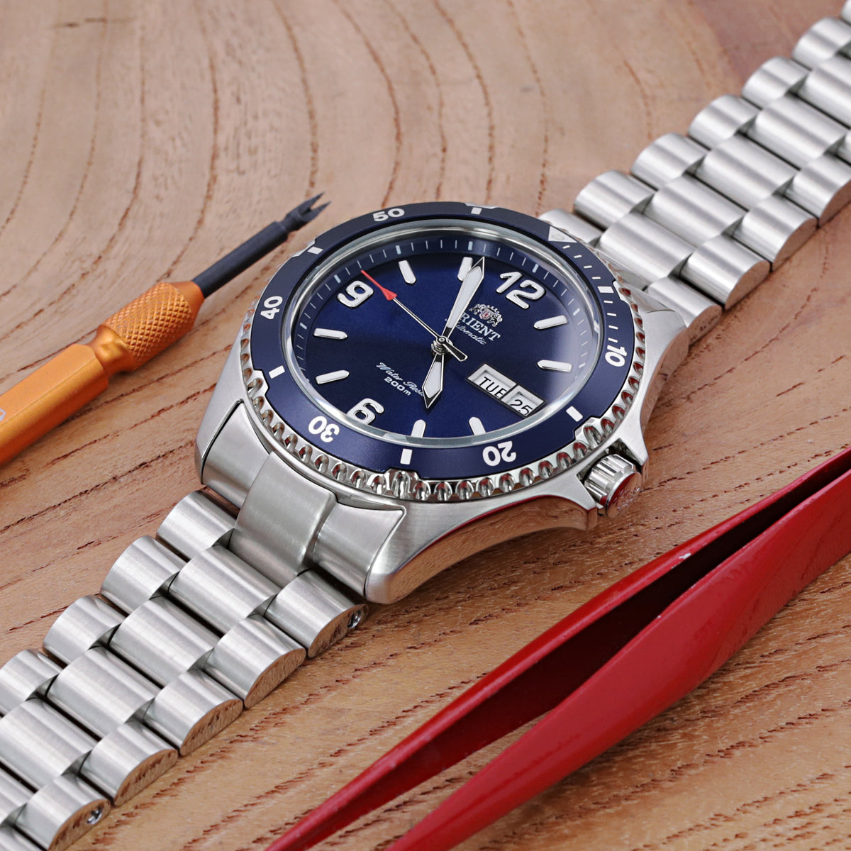 Mako Orient Ray Ii Mod MOD WATCH PARTS 22MM Stainless Steel