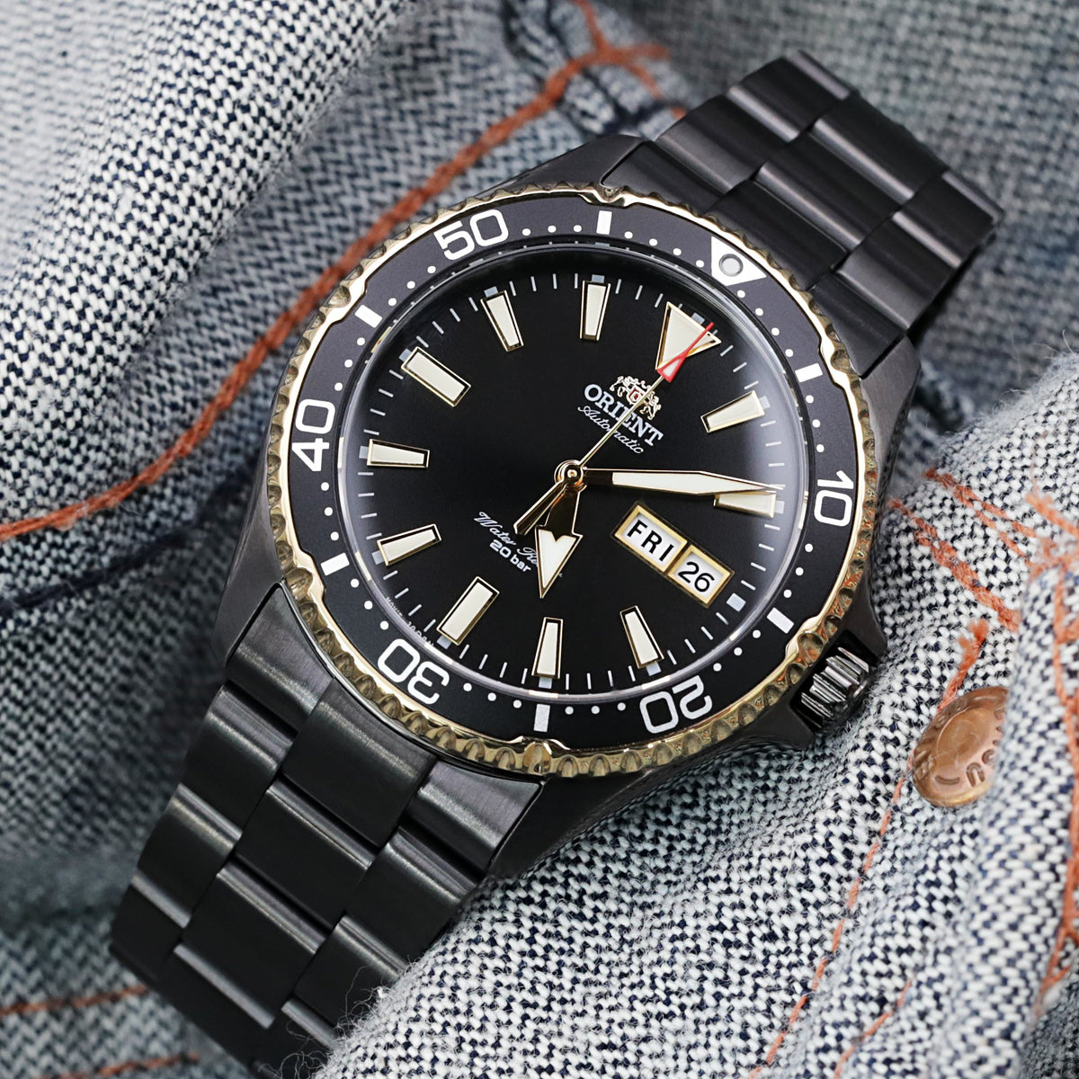 Orient Kamasu Curved End O Boyer Watch Bands | Strapcode
