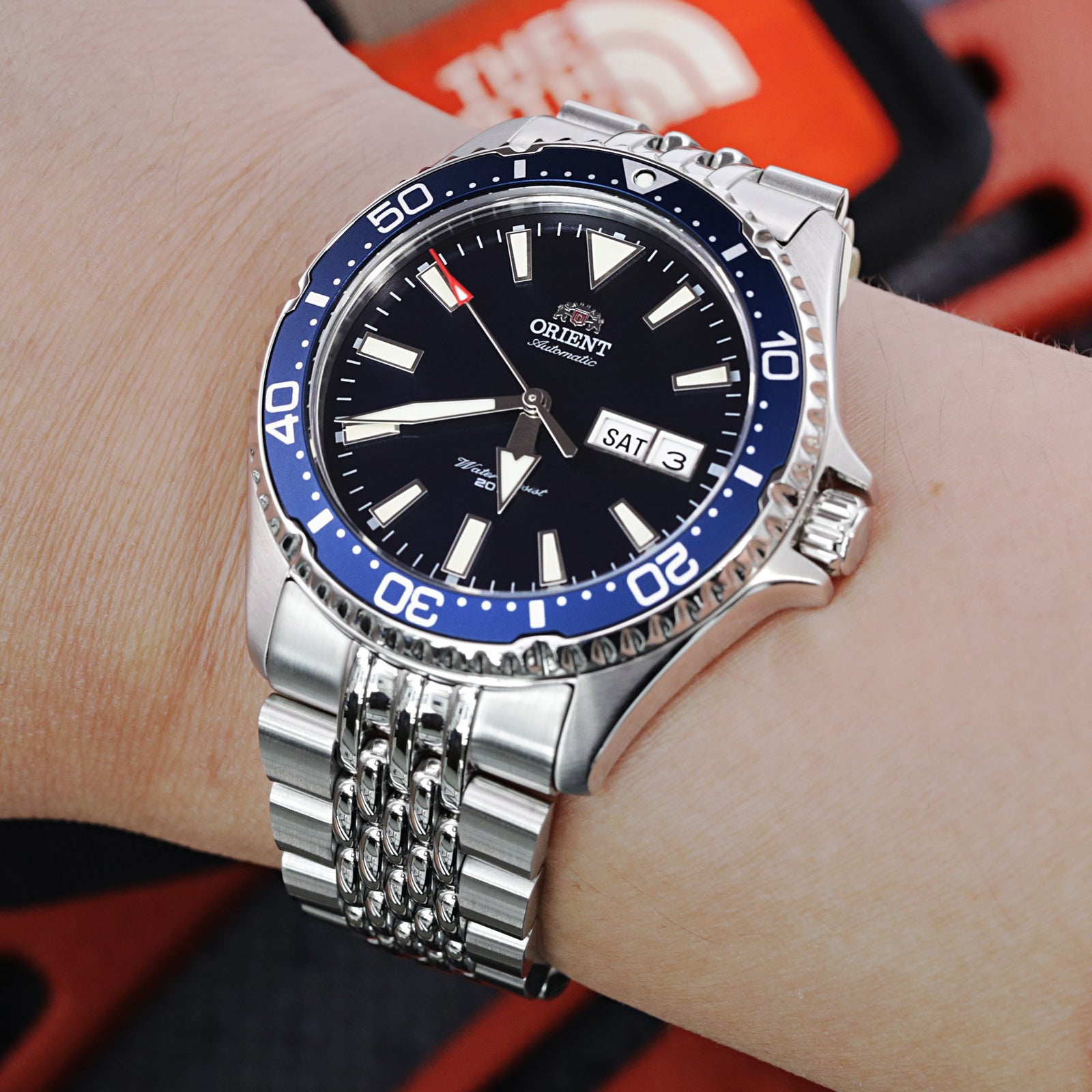 Orient kamasu on sale aftermarket bracelet