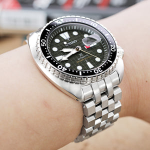 Endmill Solid Steel Bracelet for Seiko New Turtles SRP777