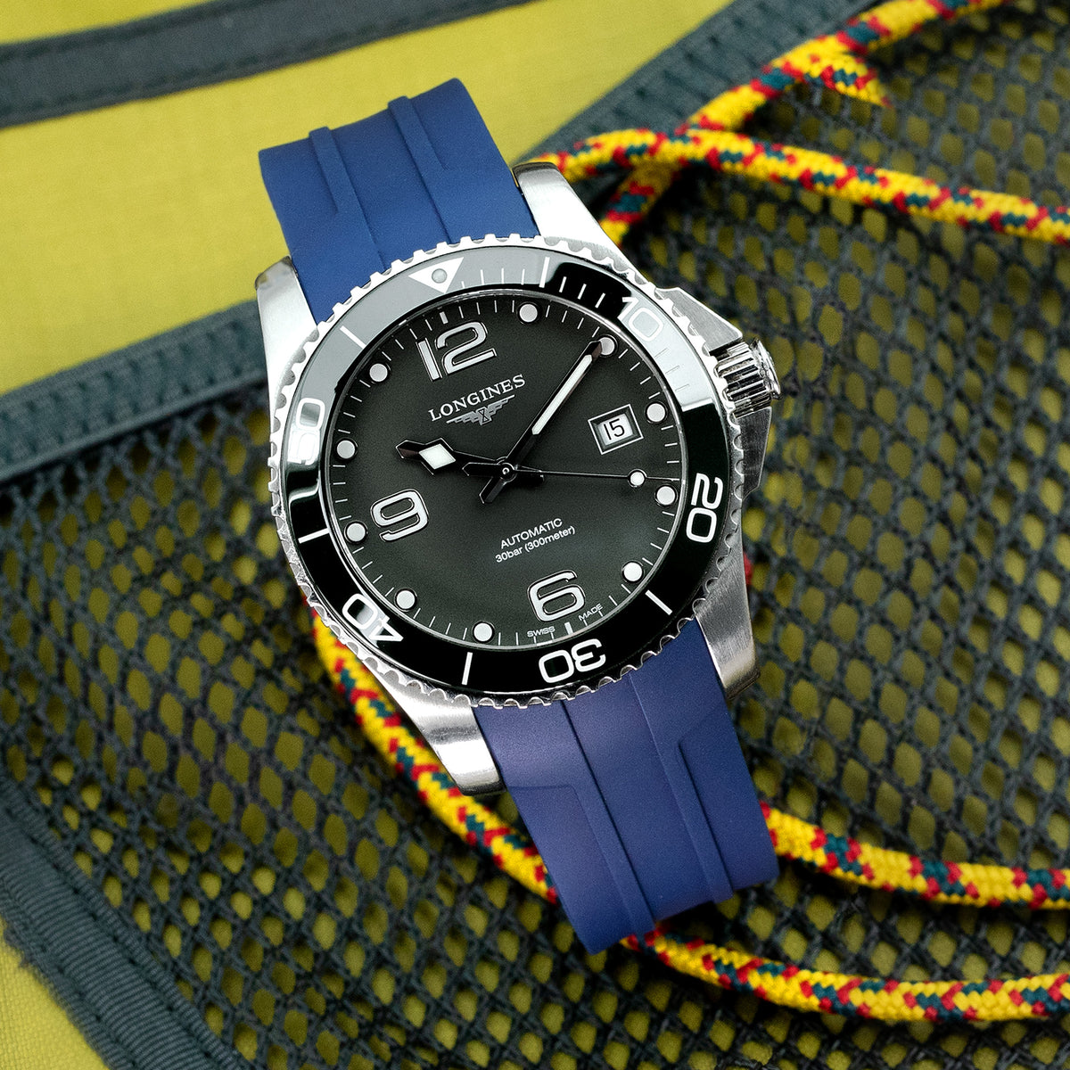 Leather Band Hydroconquest Leather Strap Longines Sport