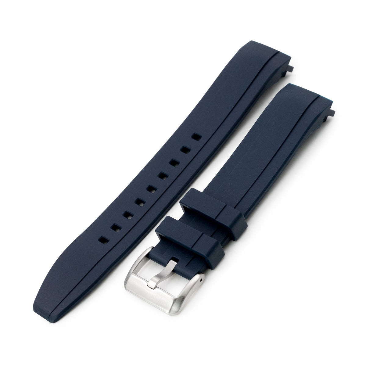 StrapXPro Lite - MX1A Rubber Strap for New Seiko Monster 4th Gen., Cloudbrust Blue Strapcode Watch Bands