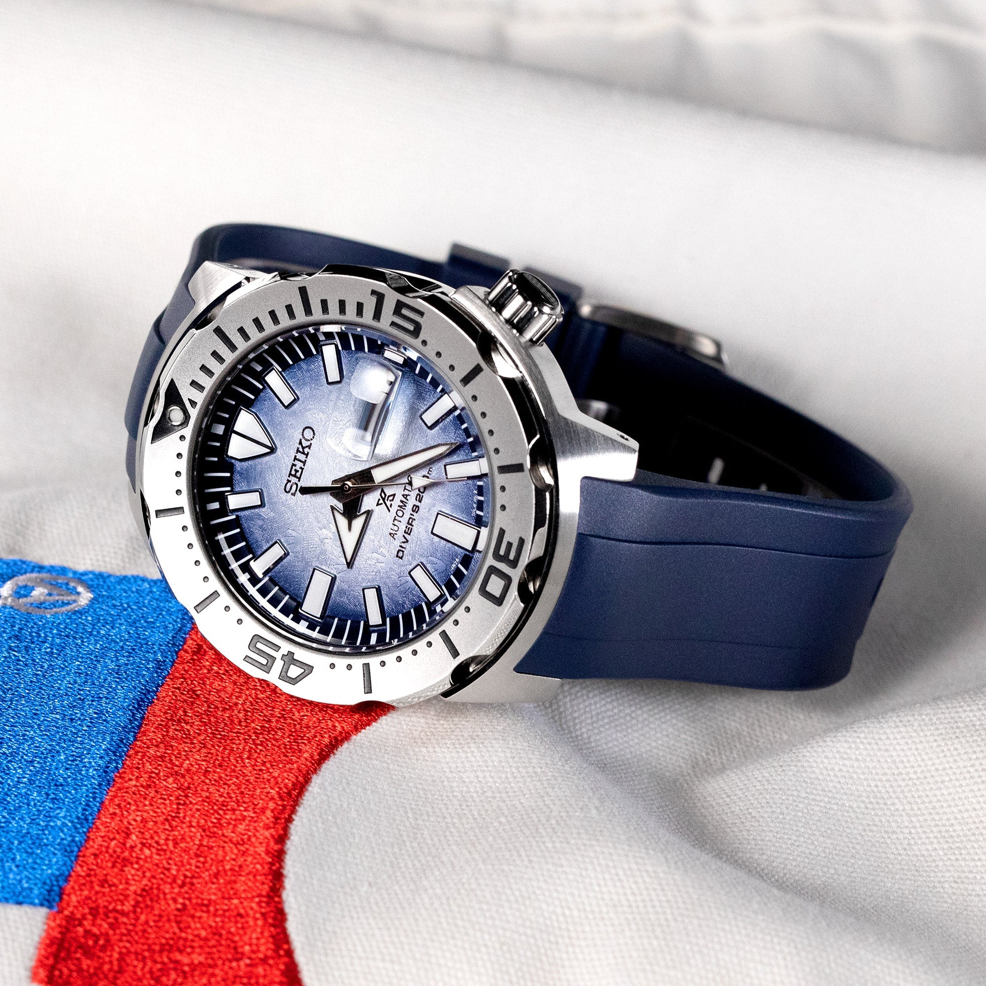 seiko monsters StrapXPro Rubber Watch Strap for New Seiko Monster 4th Gen