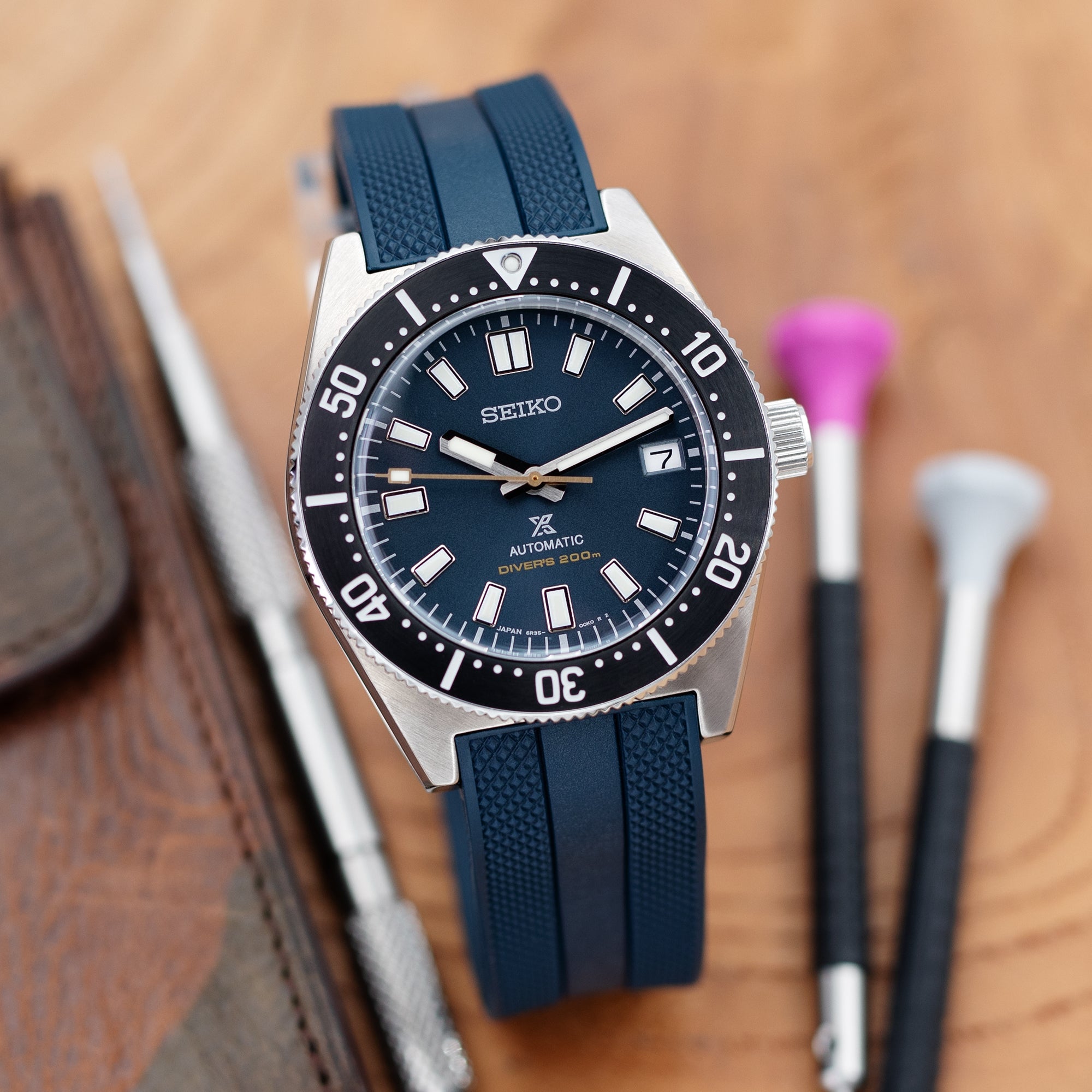 Seiko SPB149 Prospex Diver 62MAS Reissue Limited 5500 pcs Strapcode Watch Bands